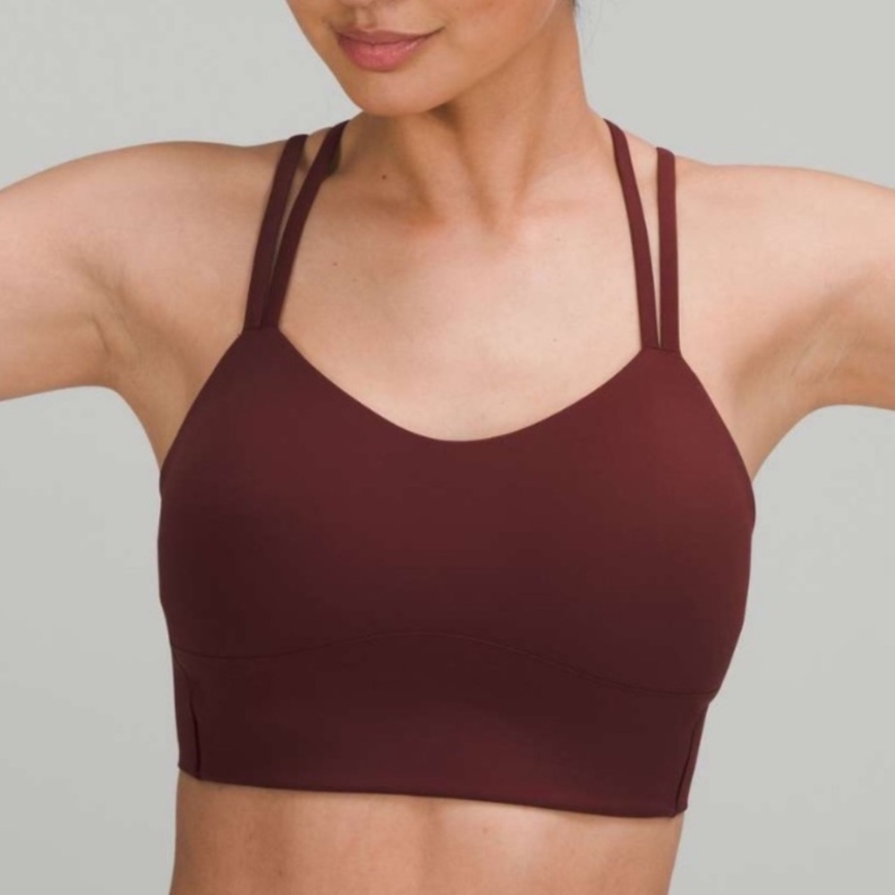 lululemon athletica Women's Like a Cloud Bra - Red Merlot
